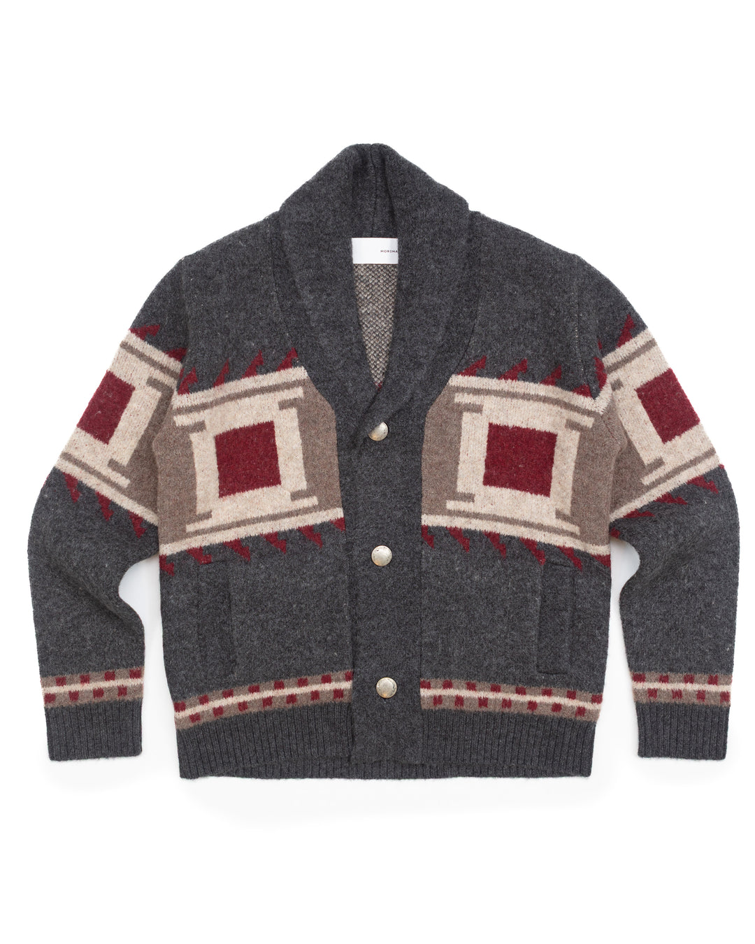 Shawl Cardigan in Charcoal