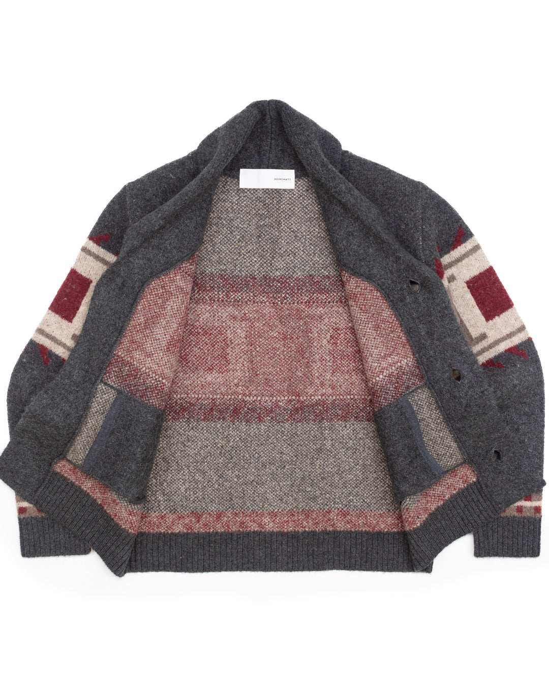Shawl Cardigan in Charcoal