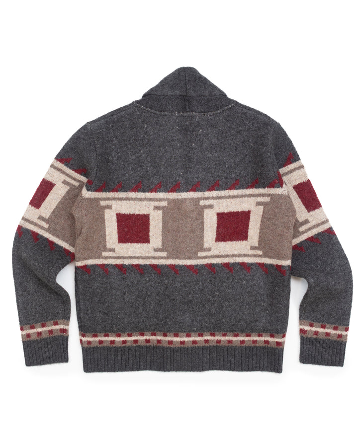 Shawl Cardigan in Charcoal