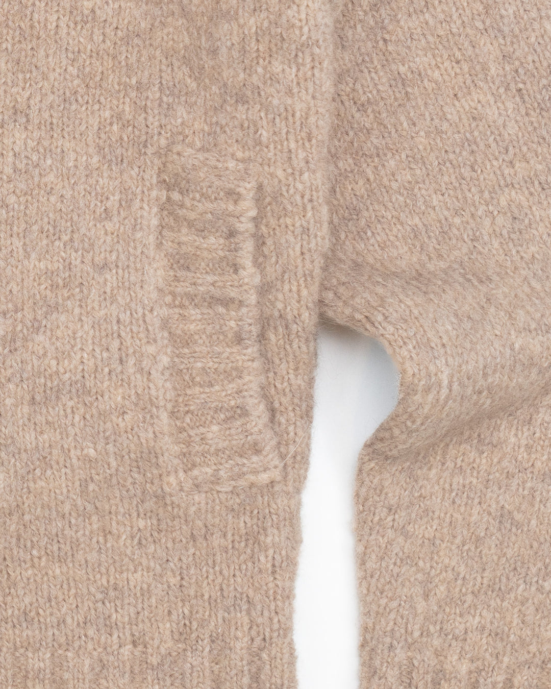 Wool Bomber in Tan