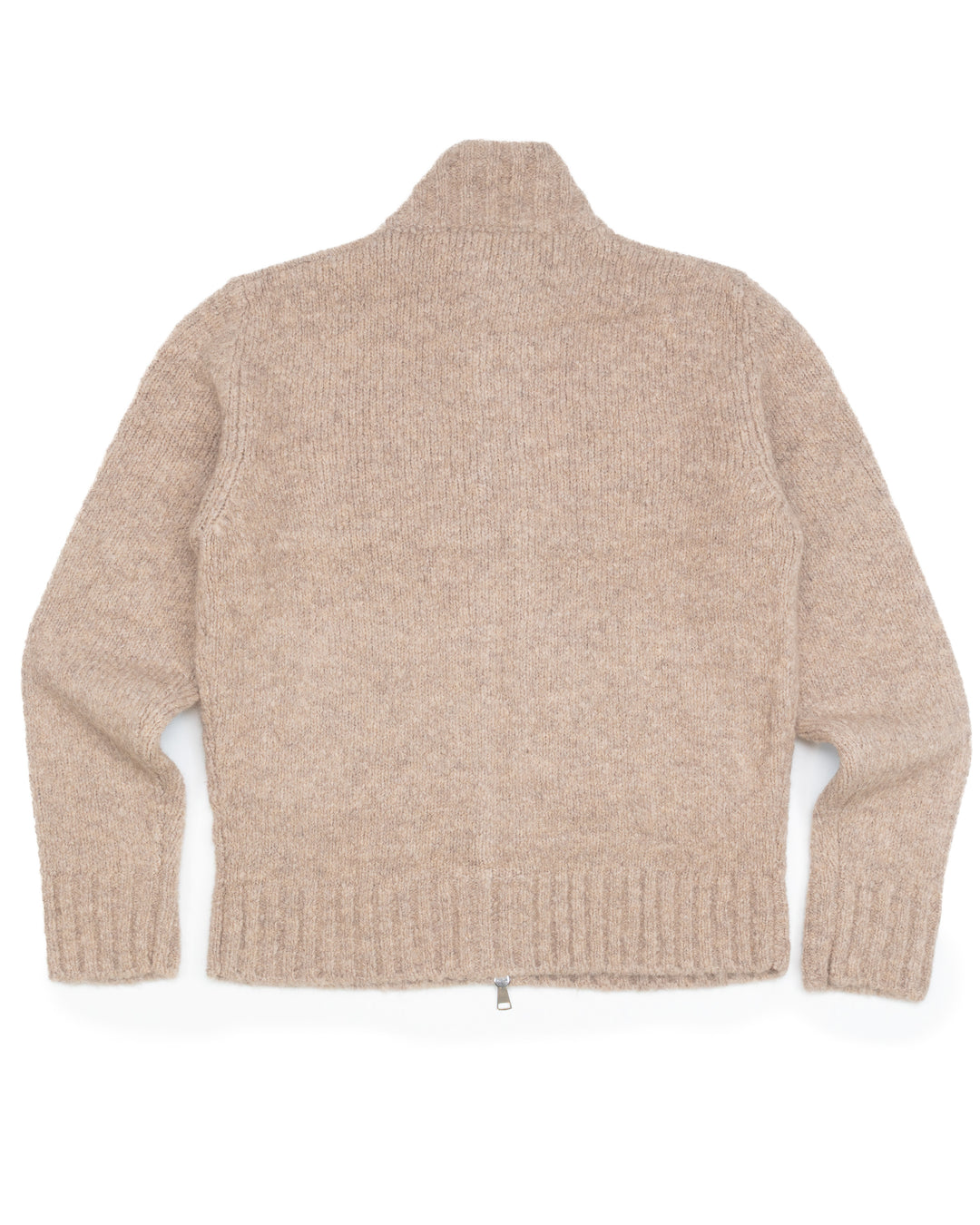 Wool Bomber in Tan