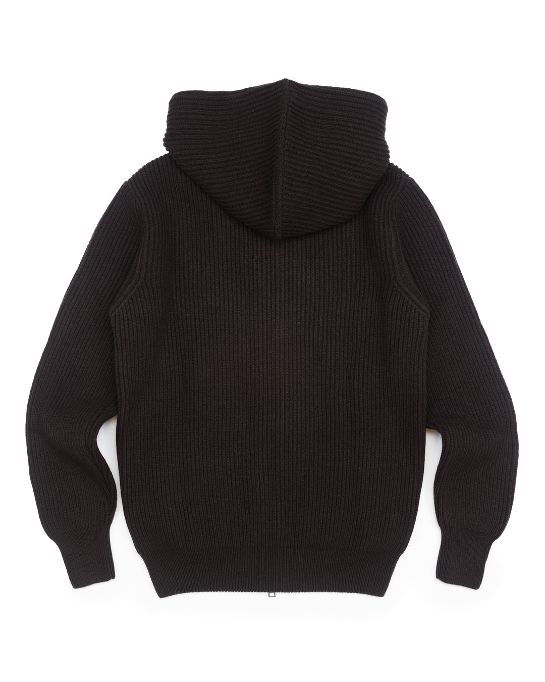 Tec7 Hooded Zip Jacket in Brown