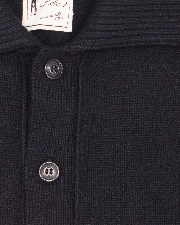 Max 7 Jacket in Black Wool