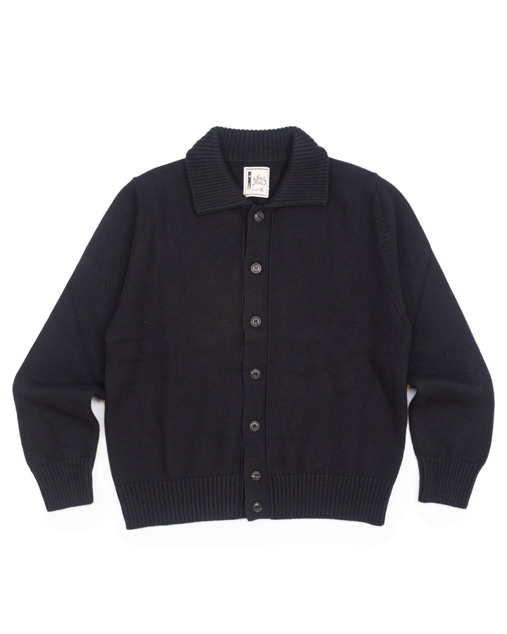 Max 7 Jacket in Black Wool