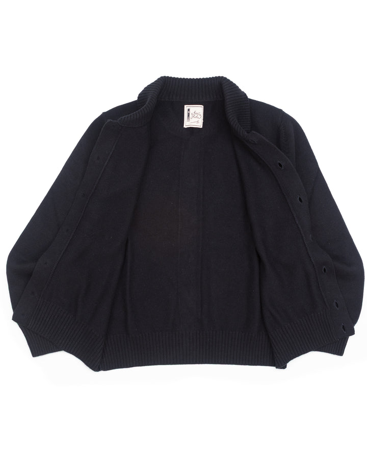 Max 7 Jacket in Black Wool