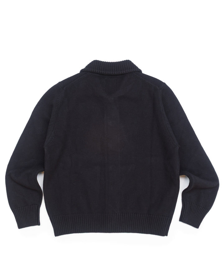 Max 7 Jacket in Black Wool