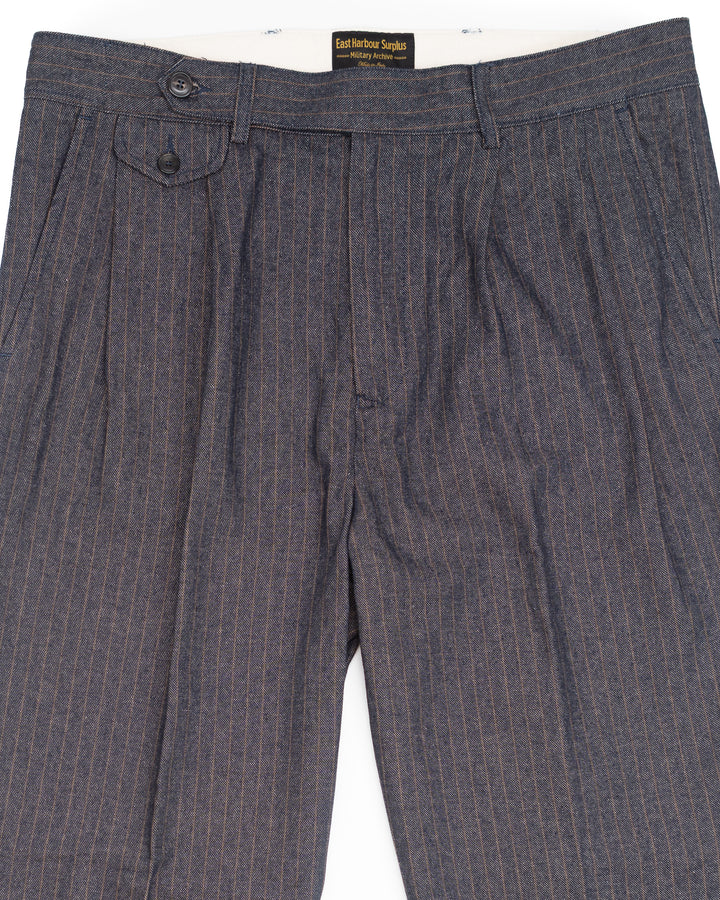Enfield in Washed Blue Pinstripe