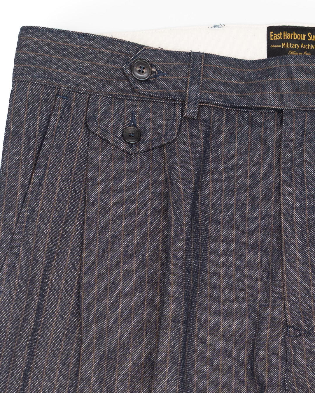 Enfield in Washed Blue Pinstripe
