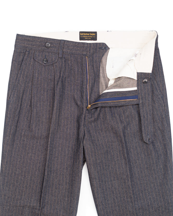 Enfield in Washed Blue Pinstripe