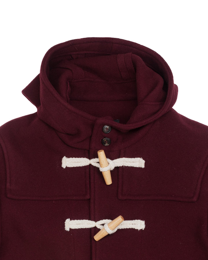 The Ashland Montgomery Coat in Burgundy
