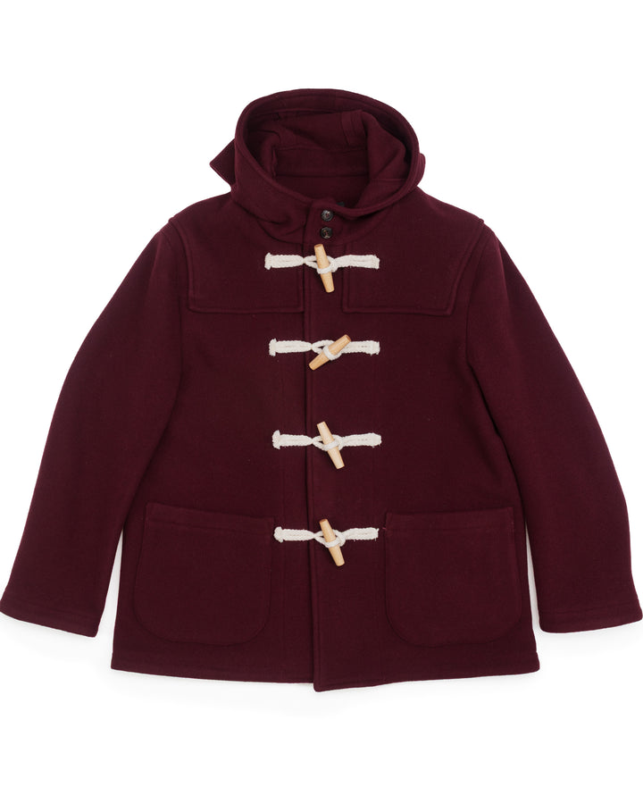 The Ashland Montgomery Coat in Burgundy