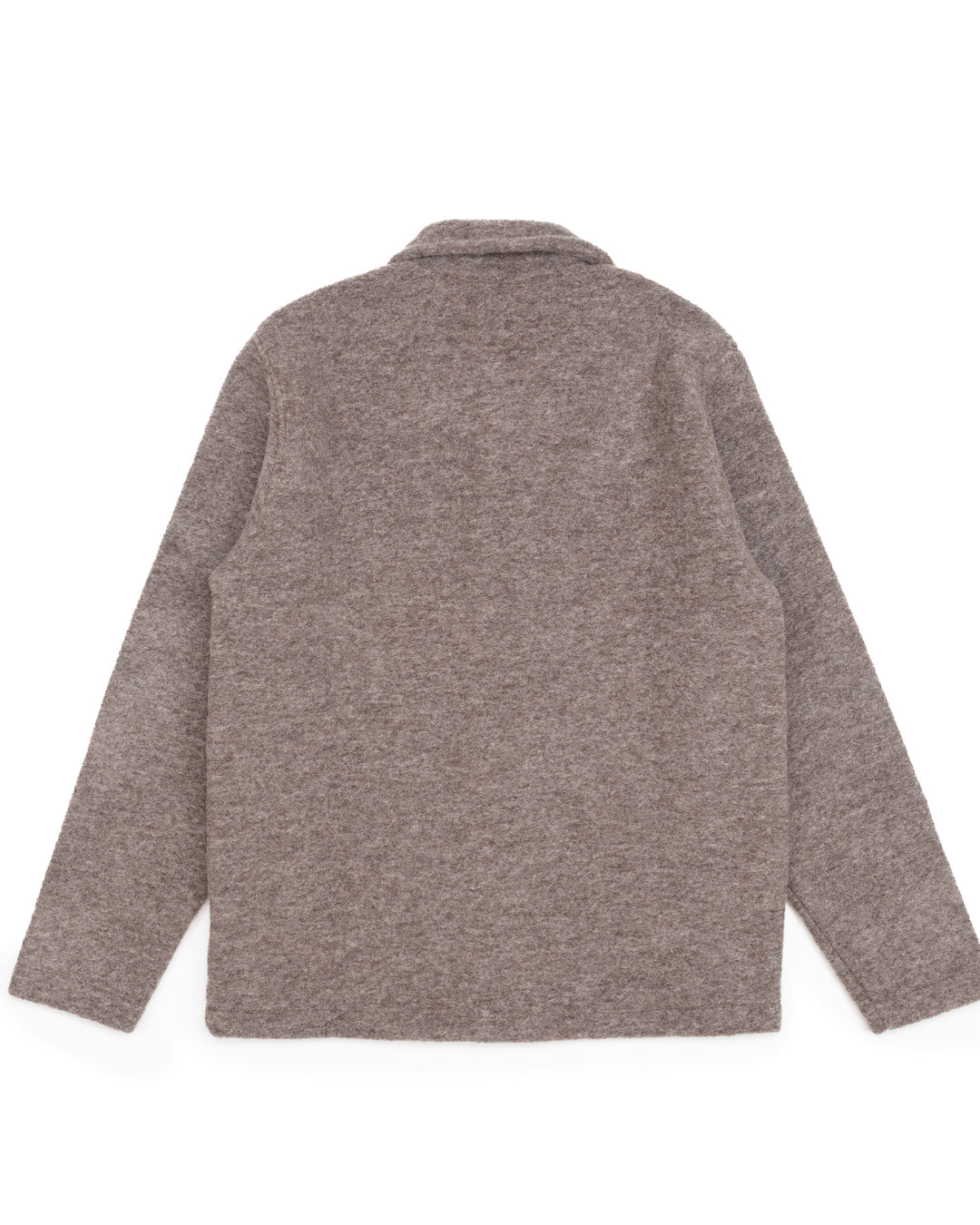 The Service Jacket in Taupe Wool