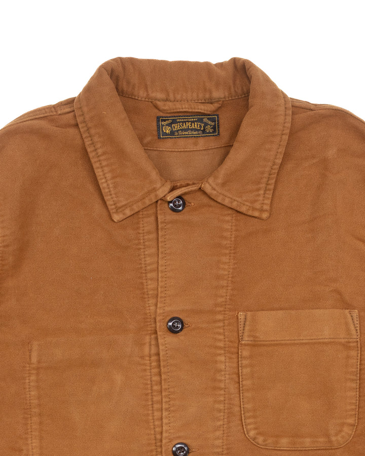 St Malo Jacket in Moleskin Tobacco