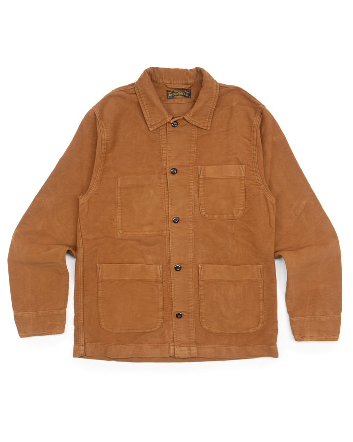 St Malo Jacket in Moleskin Tobacco