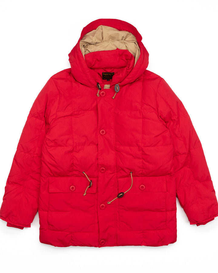 Expedition Down Parka in Rescue Red