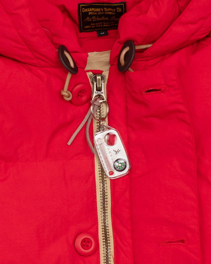 Expedition Down Parka in Rescue Red