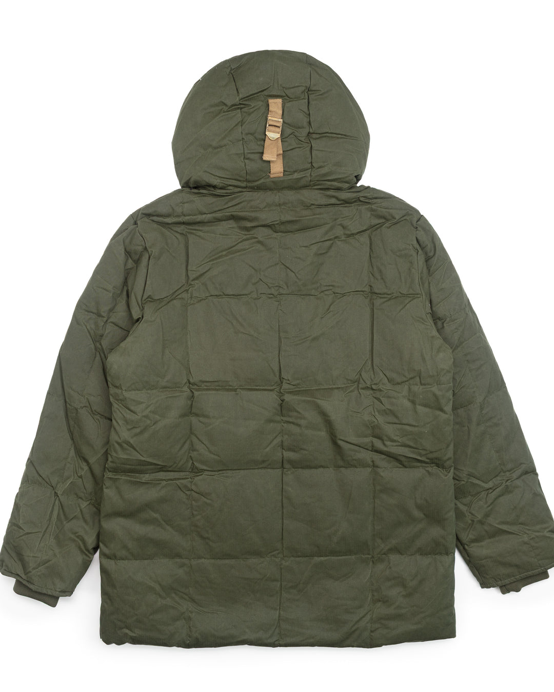 Expedition Down Parka in Waxed Army Green