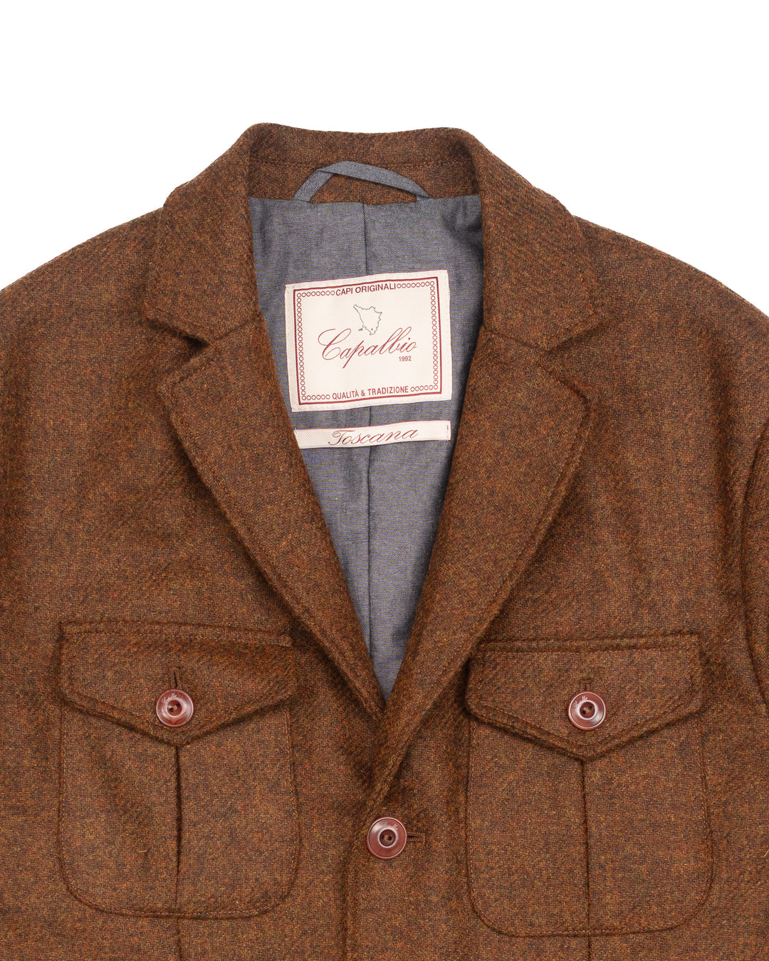 The Collina Jacket in Shetland Wool