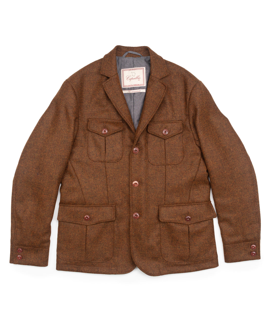 The Collina Jacket in Shetland Wool