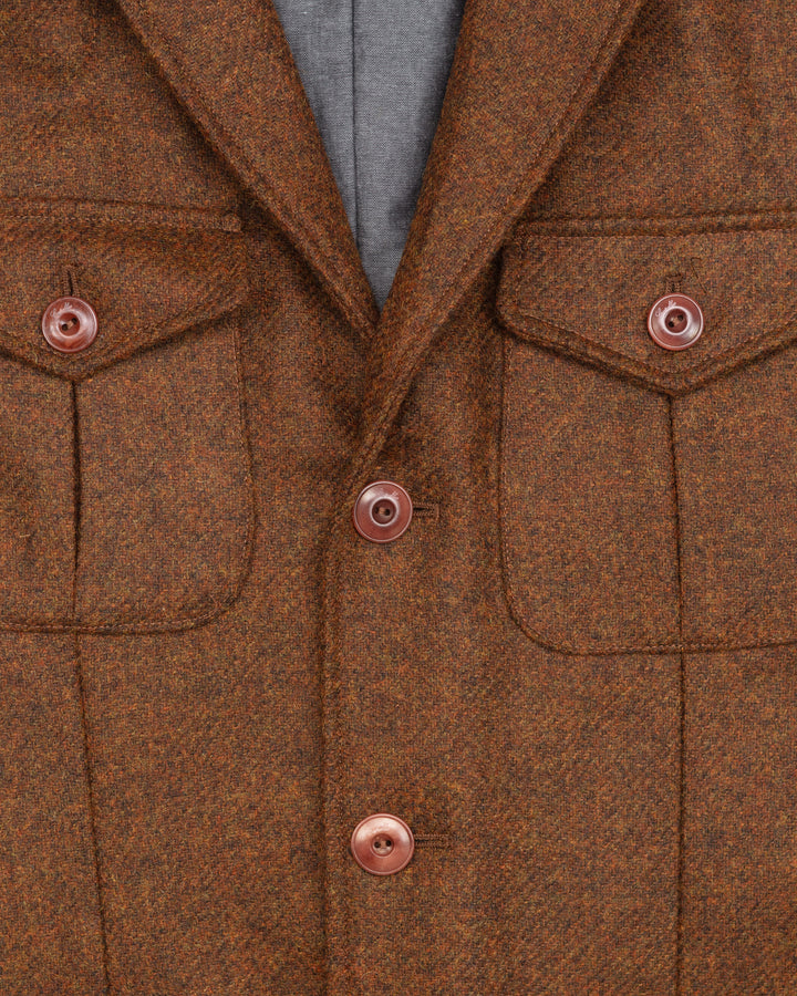 The Collina Jacket in Shetland Wool