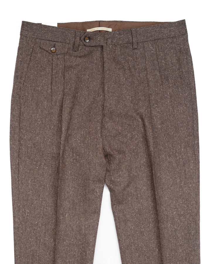 The BG02 Pant in Brown Fleck