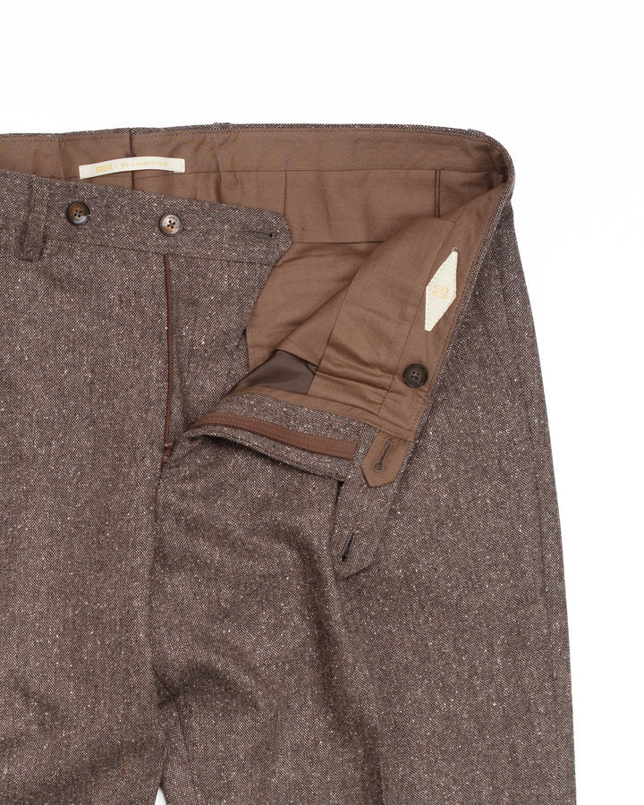 The BG02 Pant in Brown Fleck