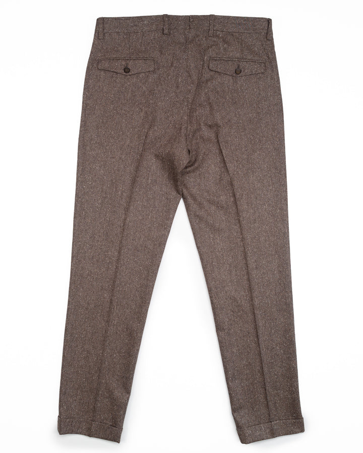 The BG02 Pant in Brown Fleck
