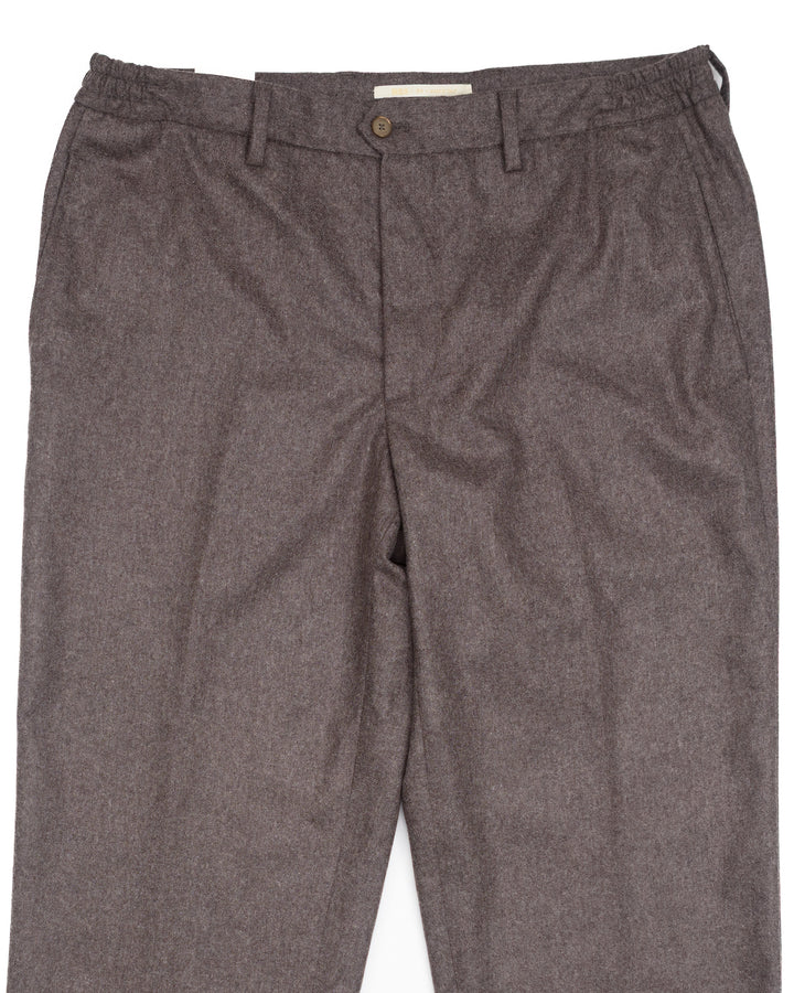 The Arsenal Pant Brown Melange Wool