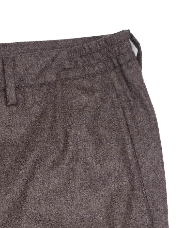 The Arsenal Pant Brown Melange Wool