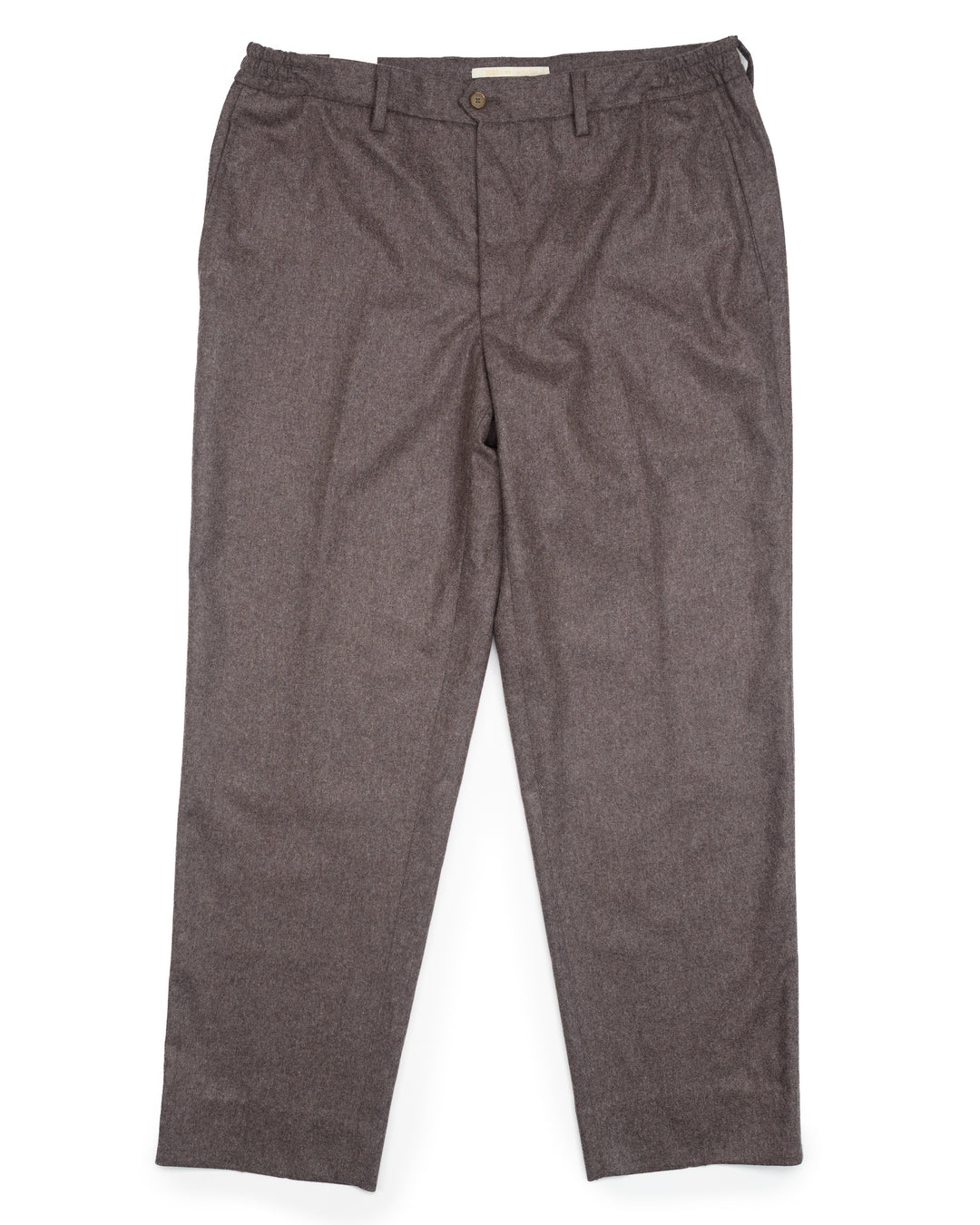 The Arsenal Pant Brown Melange Wool