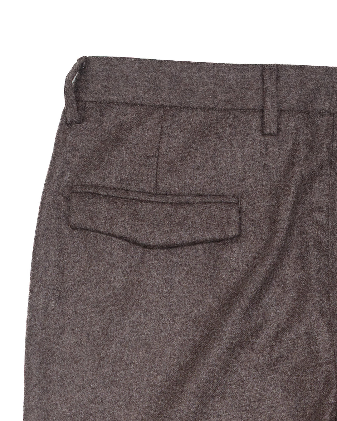 The Arsenal Pant Brown Melange Wool