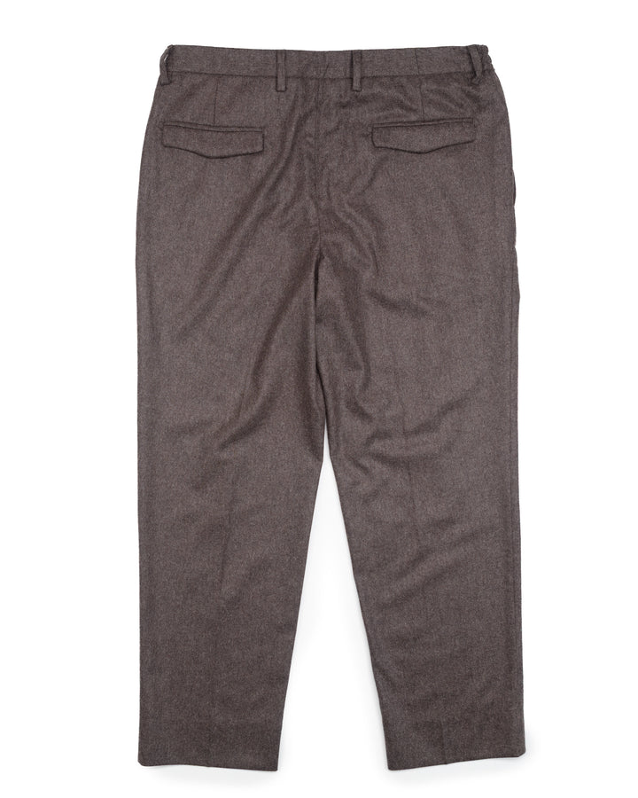 The Arsenal Pant Brown Melange Wool