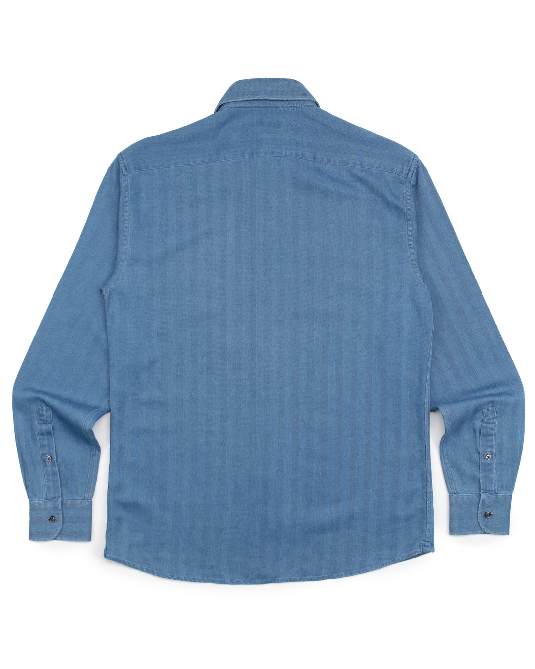 The Nigel in Light Indigo Herringbone