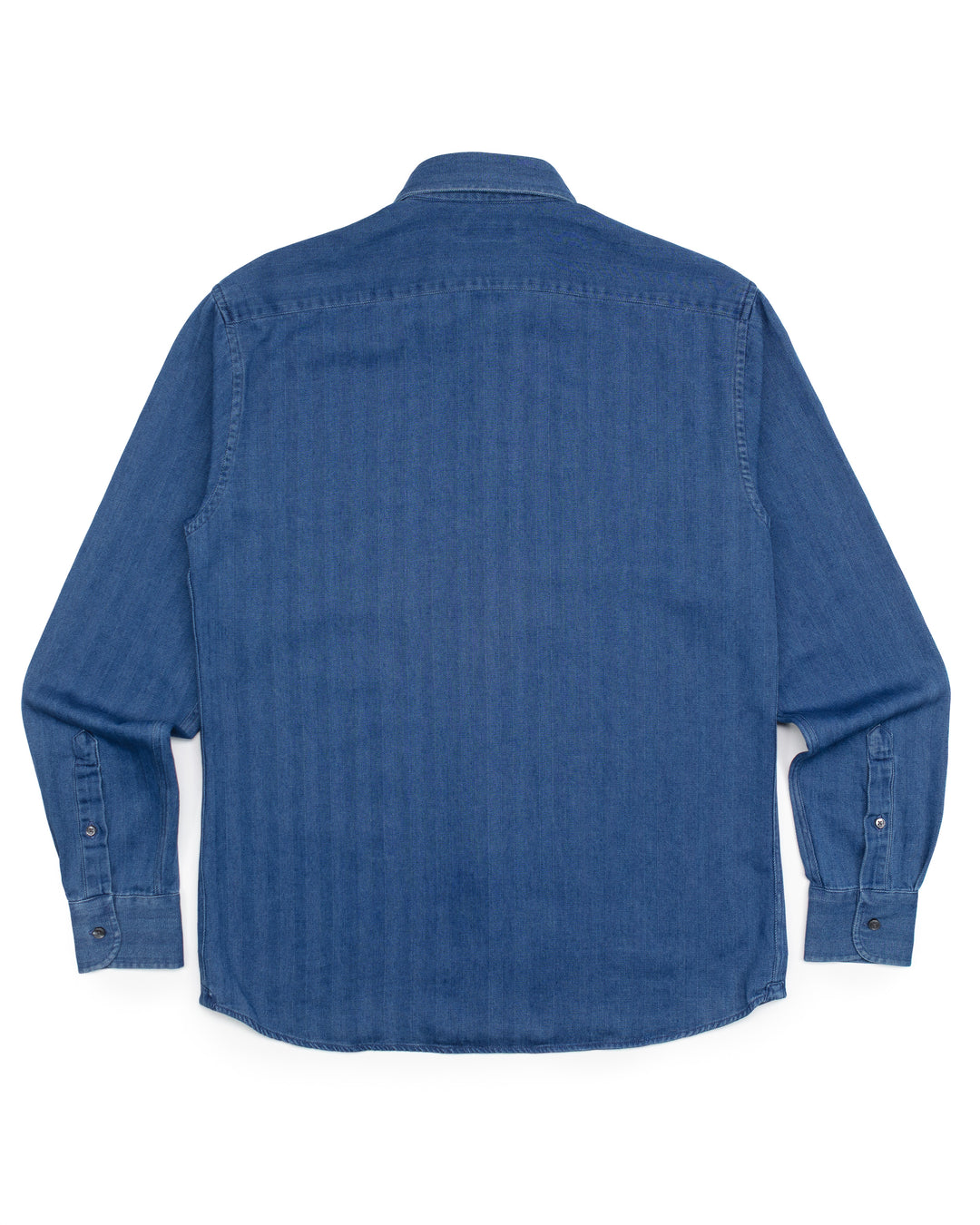 The Nigel in Dark Indigo Herringbone