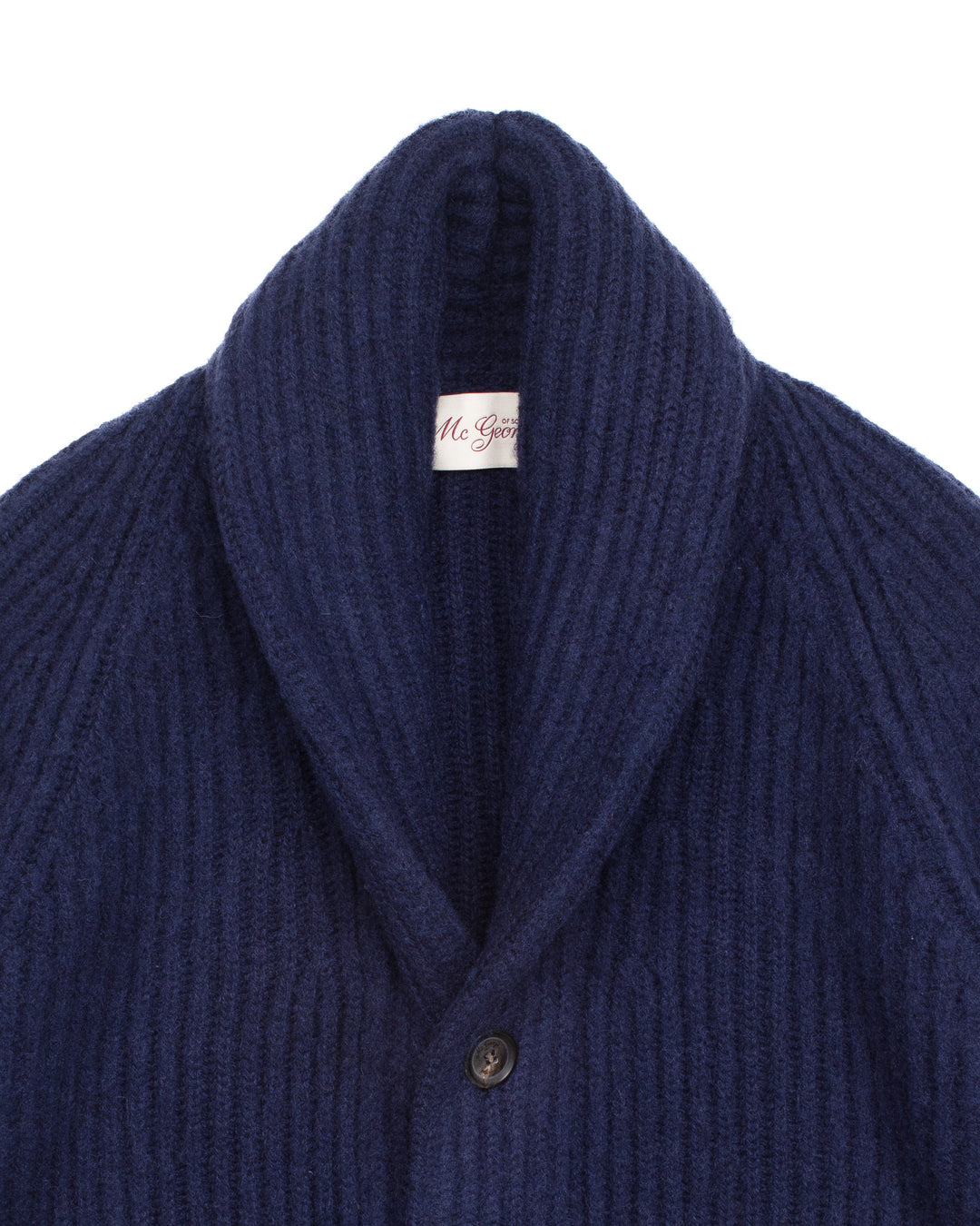 Shawl Cardigan in Brushed Shetland Indigo