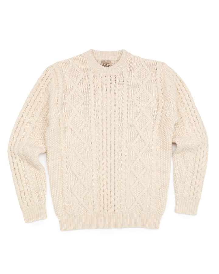 The King of Cool Sweater in Ecru