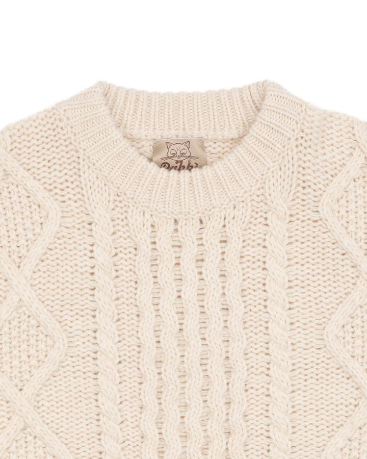 The King of Cool Sweater in Ecru