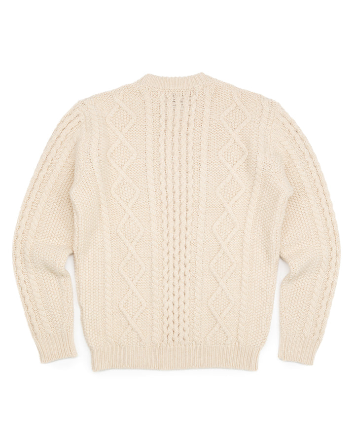 The King of Cool Sweater in Ecru