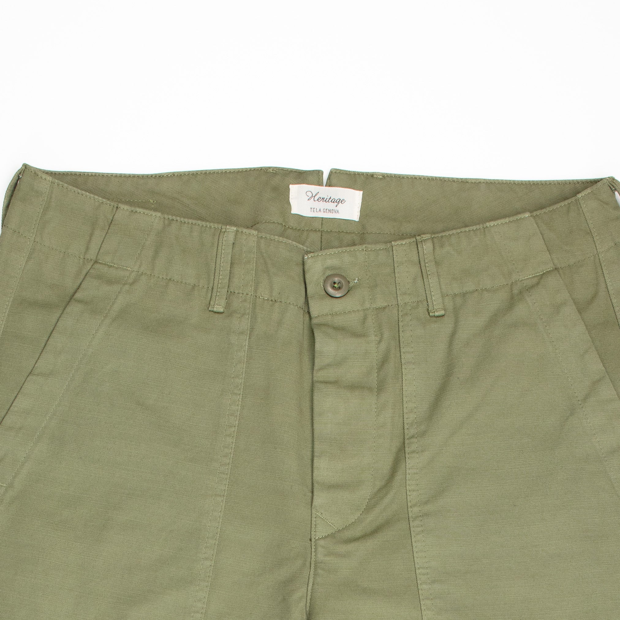 Arolfo Chinos in Military Green