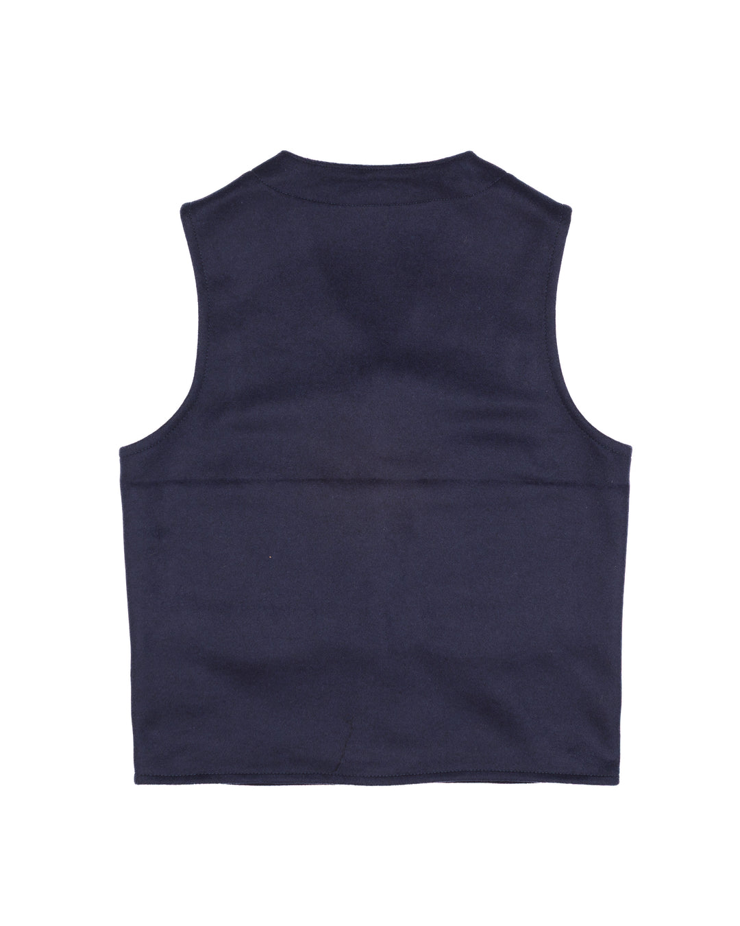 The Oregon Vest in Navy Wool