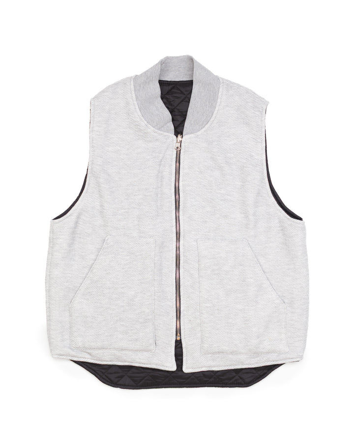 Reversible Gilet in Grey