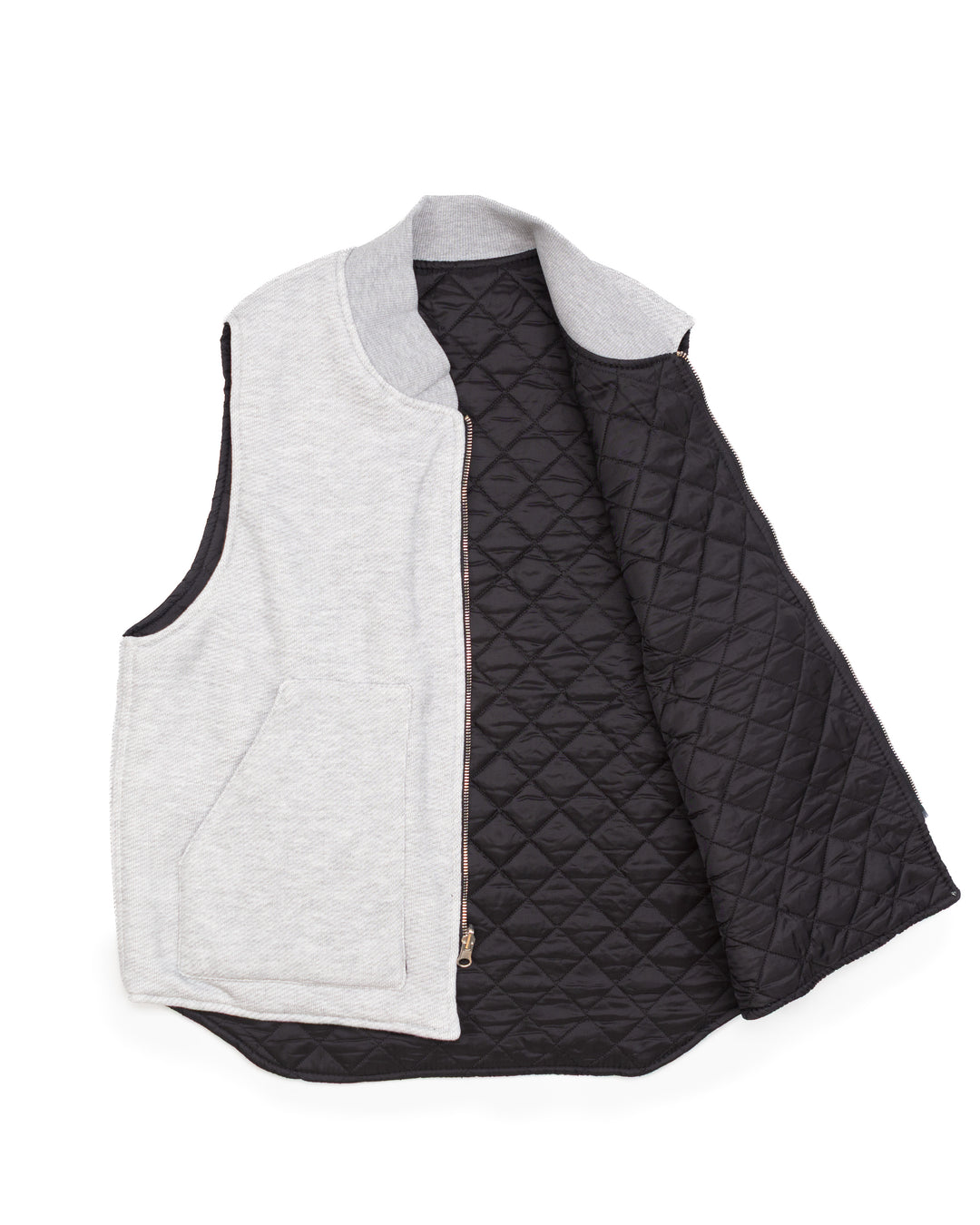 Reversible Gilet in Grey