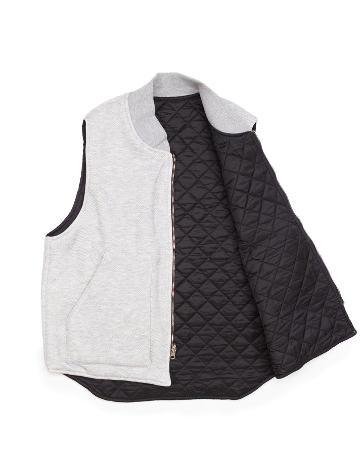 Reversible Gilet in Grey