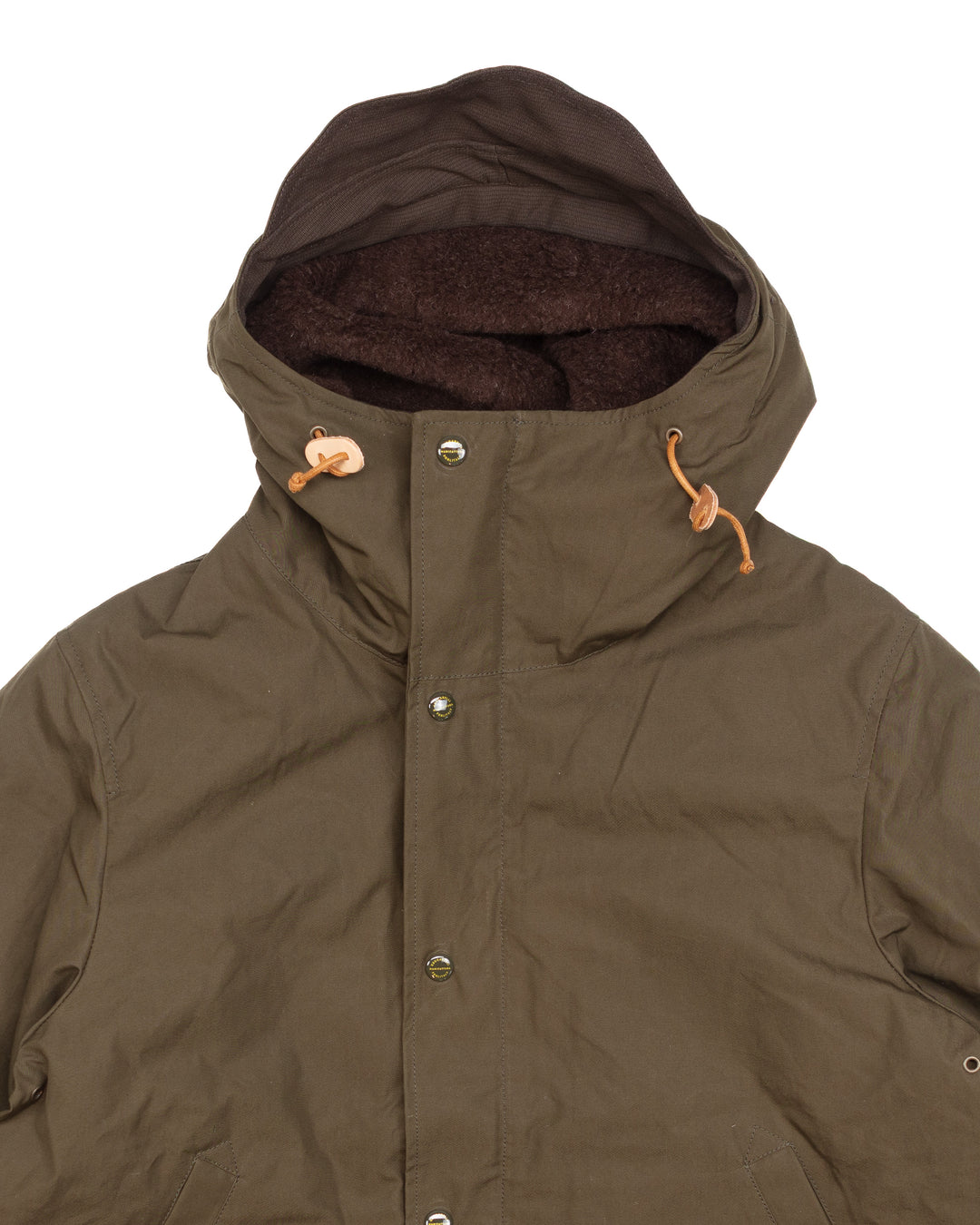 Lined Shelter Jacket in Military Green 7095-AV