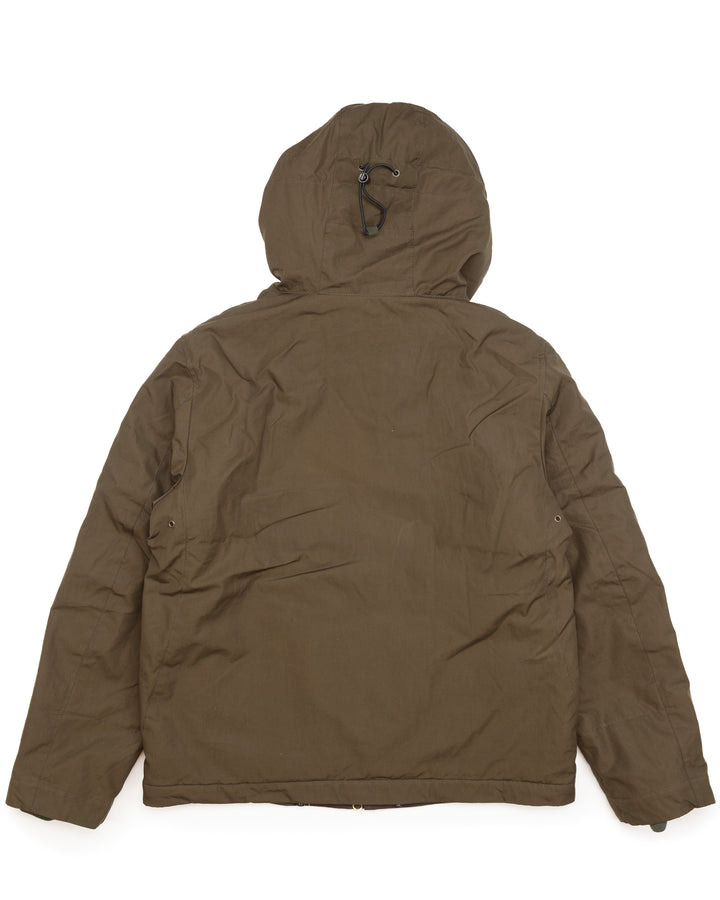 Lined Shelter Jacket in Military Green 7095-AV