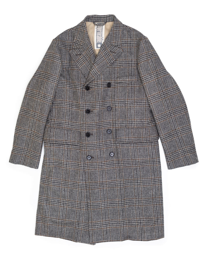 The Alain Coat in Grey Glen Check