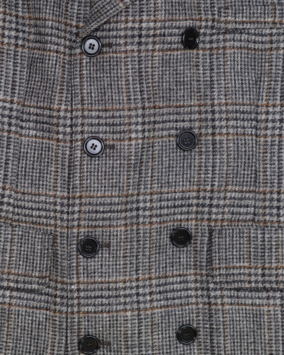 The Alain Coat in Grey Glen Check