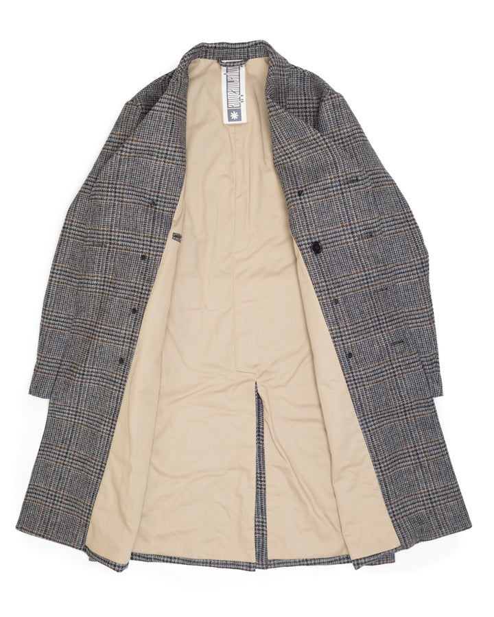 The Alain Coat in Grey Glen Check