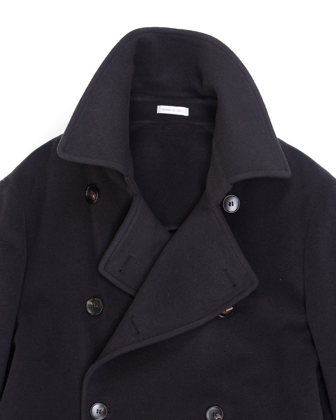 The Porto Coat in Charcoal Wool