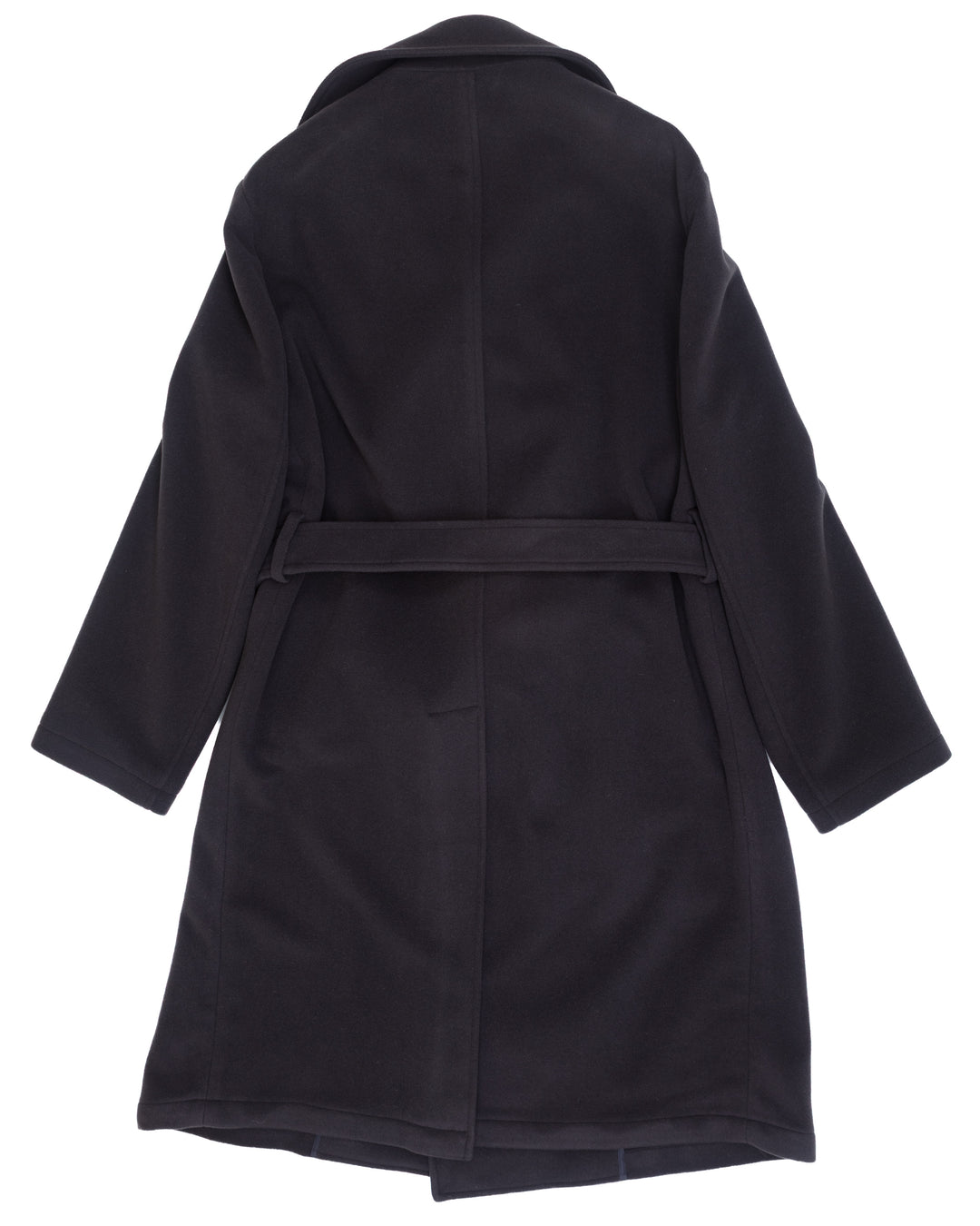 The Porto Coat in Charcoal Wool